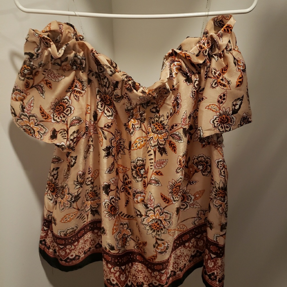 Brand new off shoulder shirt